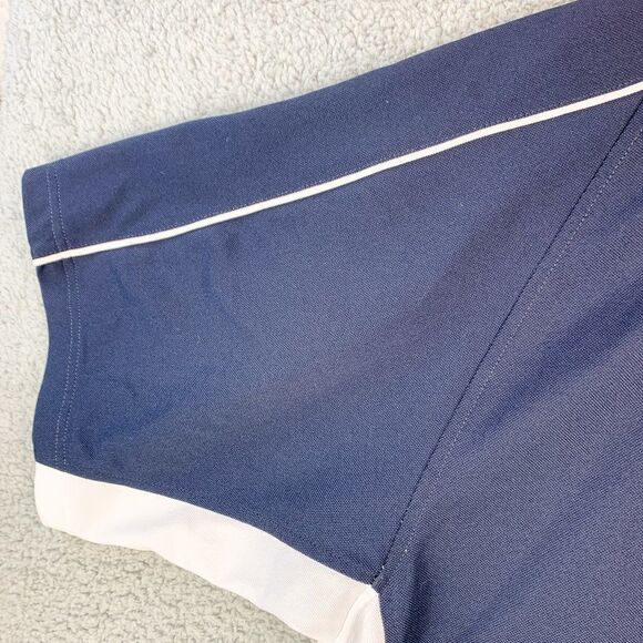 FootJoy Shirt Men Extra Large Blue White Golf Polo Golfer Preppy Casual Rugby FJ - Picture 3 of 11